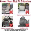 Car Seat Cover Full Set Universal Interior Accessories For 5 Seats Car
