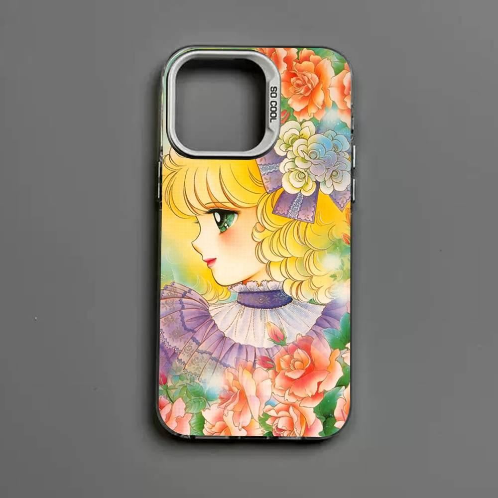 Manga Candy For IPhone 17 16 15 14 13 12 11 Pro Max Plus Matte Color Back Phone Cover