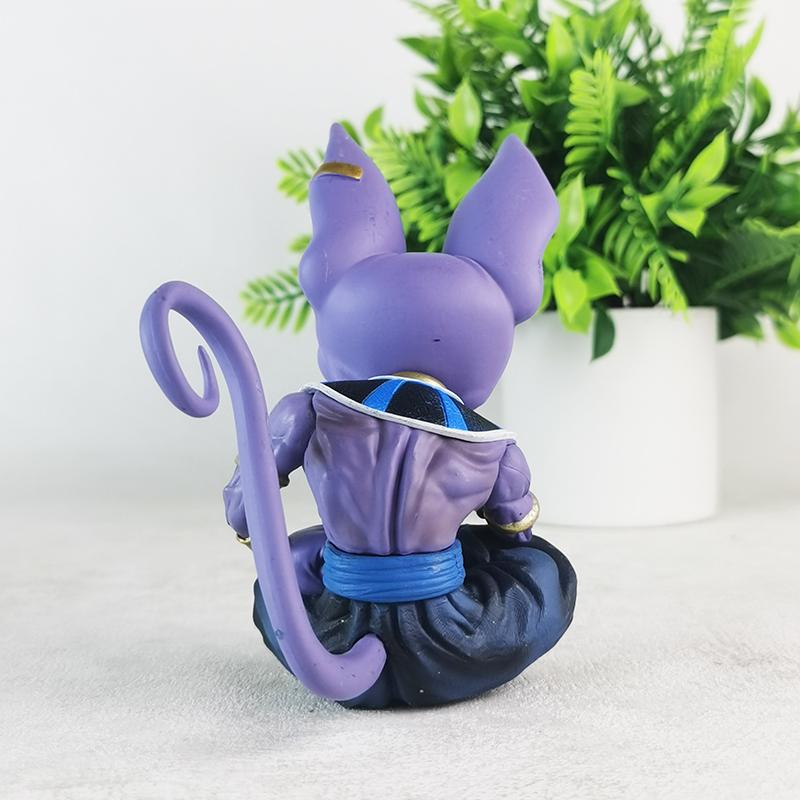 Anime Drogan Boll Z Beerus Figure Gk Sitting Posture Super God Destruction Figures Collection Pvc Model Toy For Children Gifts