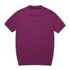 FERRAROMILANO Men'S Thierry Open Collar Short Sleeve Sweater Dark Pink (Am0Dts25174)