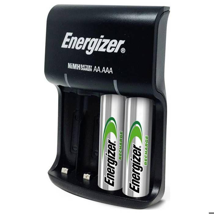 Chargeur De Piles - ENERGIZER - Recharge Base - 4 Emplacements - LED - Arrêt Automatique