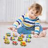 Kids Wooden Magnetic Train Toy Number Animal Vehicle Dinosaur Fruit Vegetable Preschool Learning Toddlers Educational Locomotive Carriages Toy