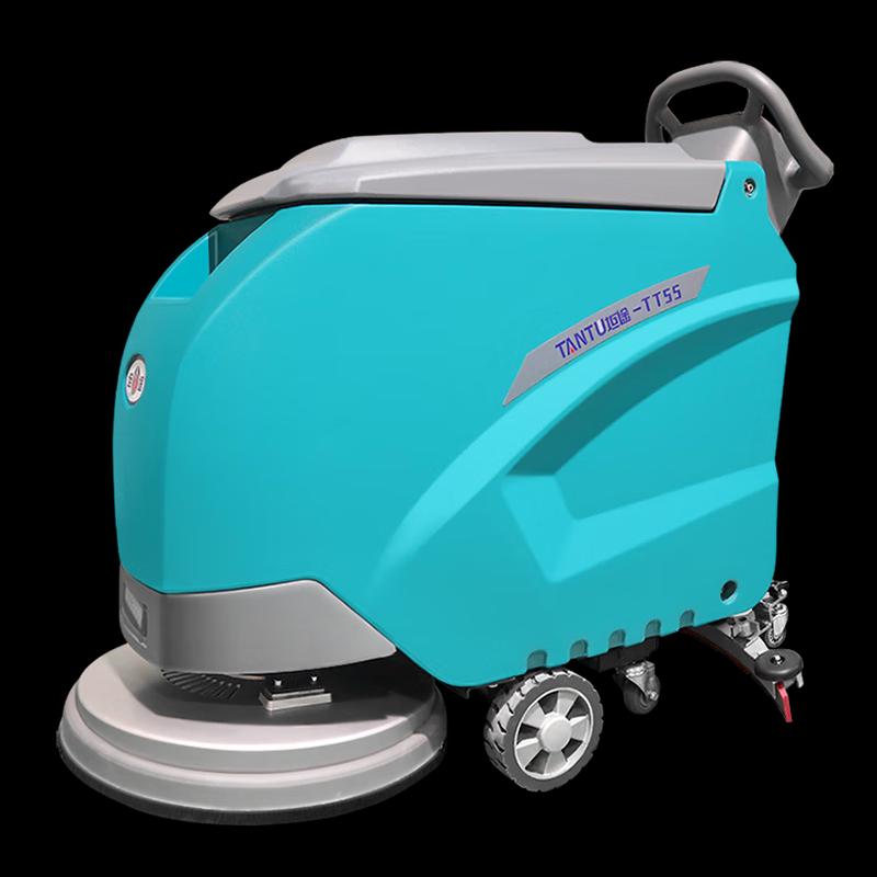 Tantu TT-70W Малая самоходная поломоечная машина-подметальная машина Вилка CN (адаптер в комплекте)