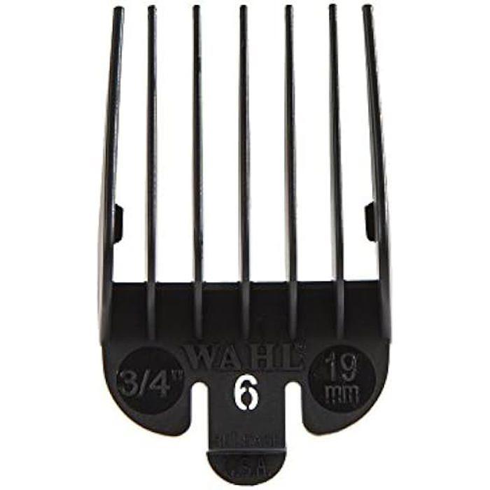 Peigne Wahl n°6 19 mm — Peigne mixte haute qualité pour adultes, tous types de cheveux