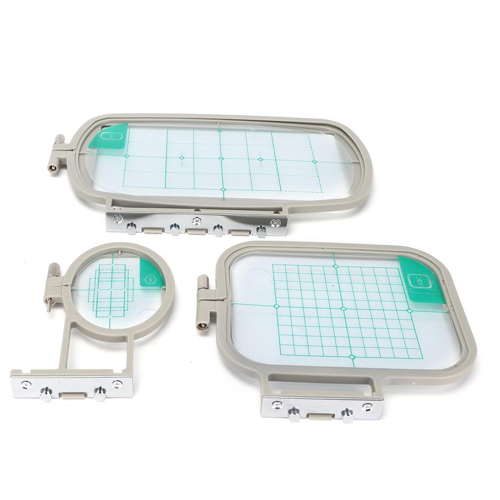 3pcs Embroidery Frame Hoop Sets Household Multifunctional Embroidery Sewing Machine Sets for Home