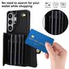 For Samsung Galaxy S26 Ultra S26 Plus S26 Wallet Case PU Leather Flip Cover Card Holder Kickstand Long Lanyard Shockproof Case