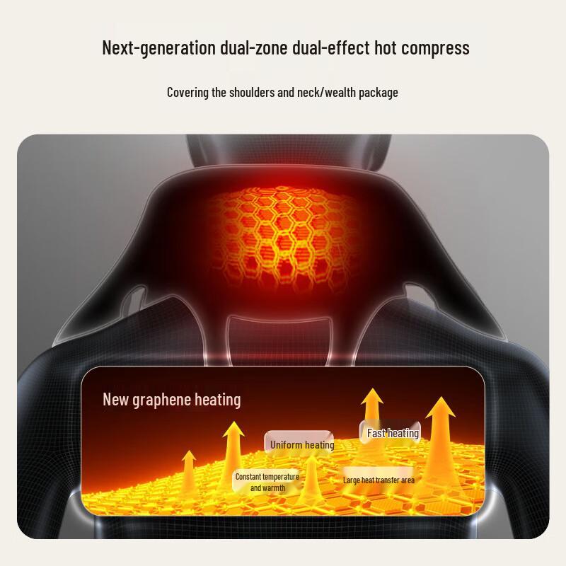 ogawa Graphene Shoulder and Neck Massager E10 CN Plug (adapter Included)