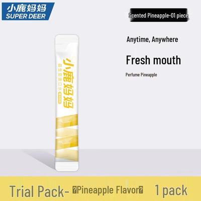 Portable Pineapple Mouthwash Strips