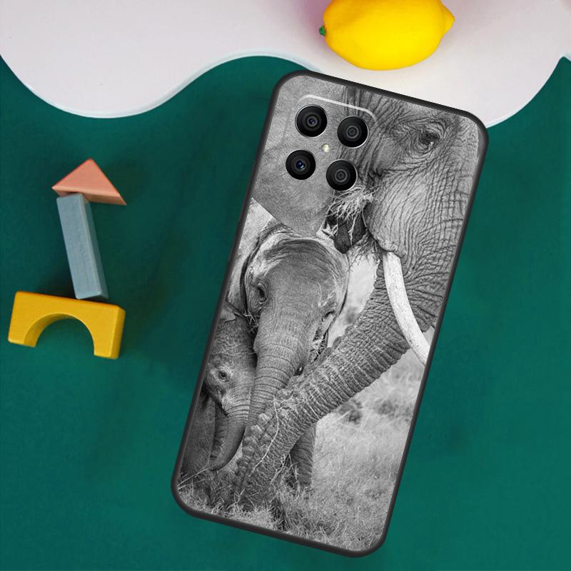 Elephant Animal Case For Honor Magic 7 Lite 5 6 Honor 200 Pro 50 70 90 Lite X9a X8a X8 X9 X8b X9c X9b Cover