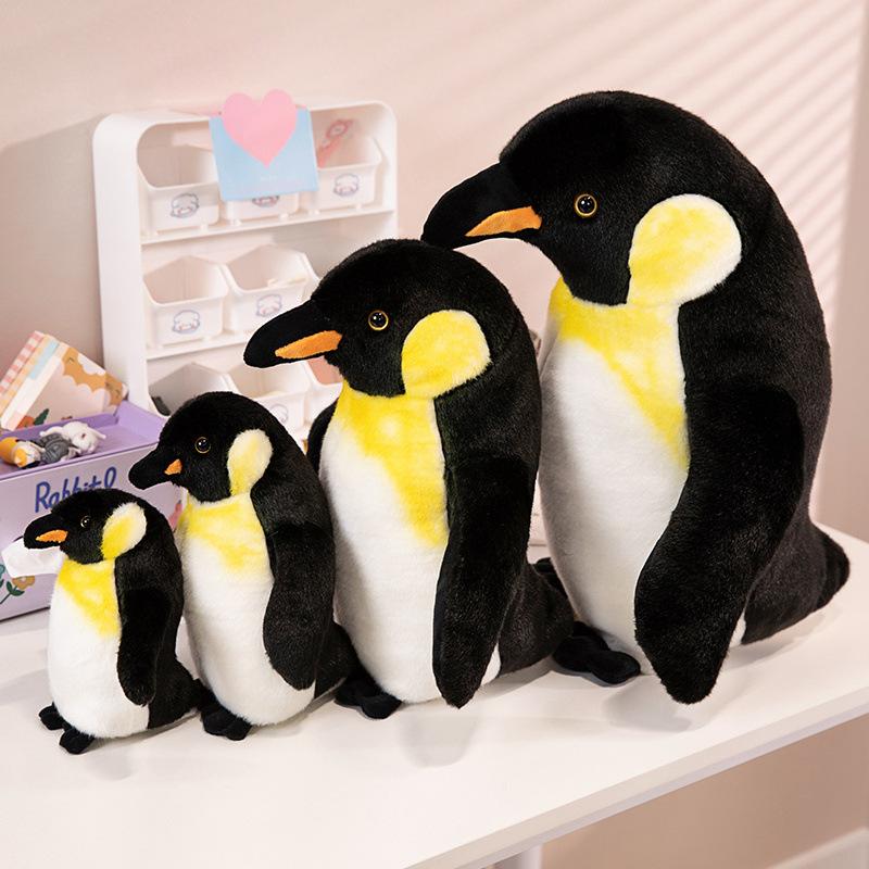Cartoon Simulation Little Penguin Doll Plush Toy Aquarium Emperor Penguin Doll Children Sleep Soothing Rag Doll