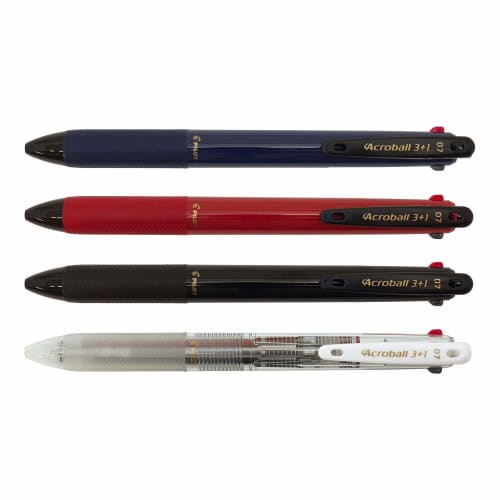 Pilot Multi-Function Pen Acroball 3+1 3-color Ballpoint Pen (Black, Red, Blue) 0.7mm+Sharp [Non-color] B
