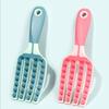 Wet and Dry Hair Washing Brush Long Handle Shampoo Brush Silicone Scalp Massage Comb Body Scrubber for Man and Woman