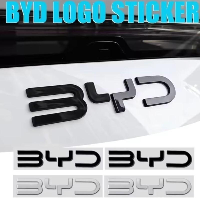 Car Front Hood Bonnet Rear Trunk Emblem Cover Sticker Auto Styling For BYD Atto Yuan Plus Song Plus Seal Seagull Dolphin Sealion