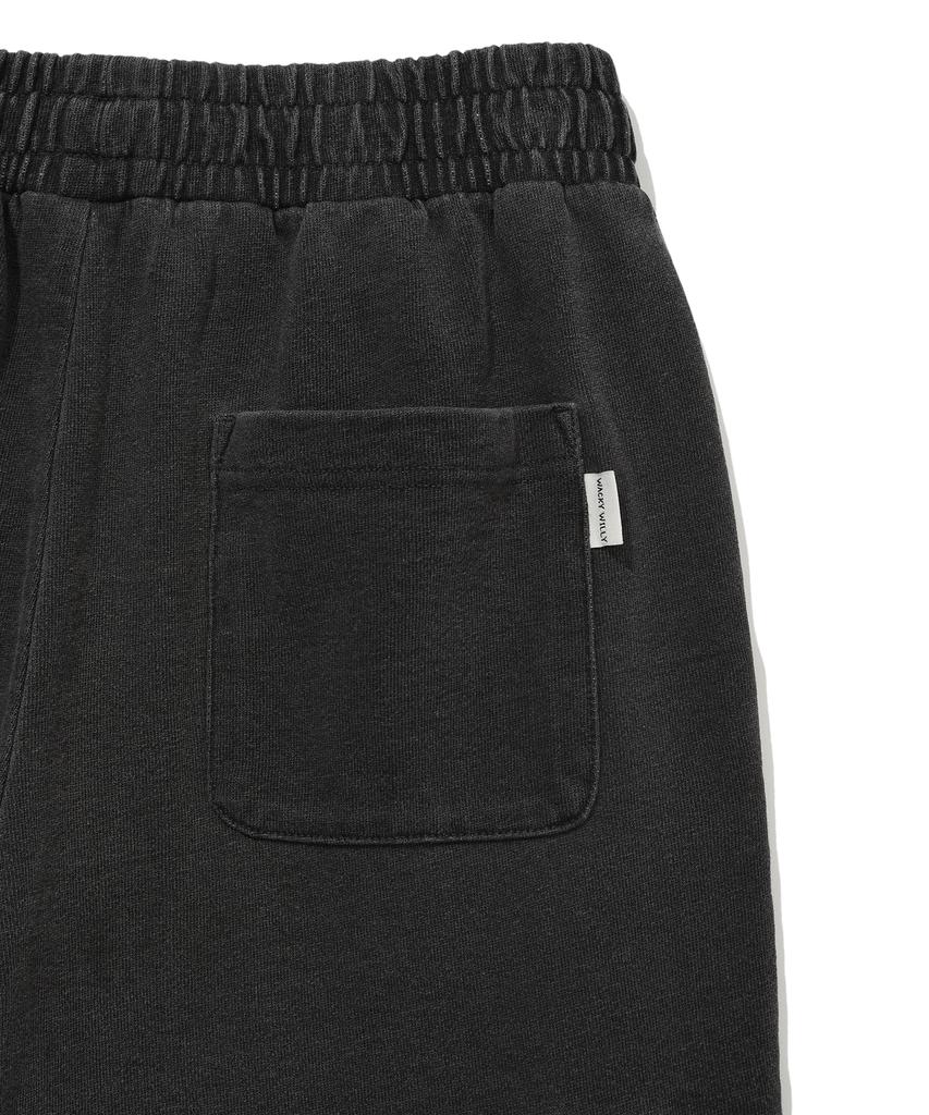 WACKY WILLY Women'S Semi-Wide Washed Cargo Pants Grey
