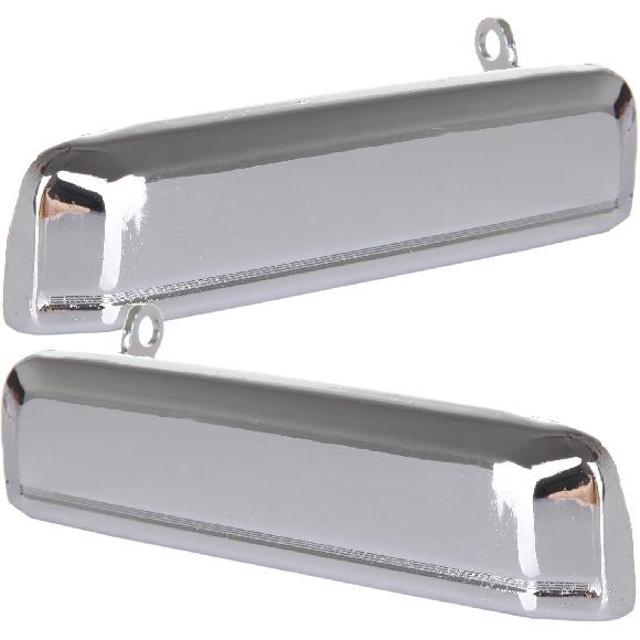 ECCPP 2Pcs Door Handle for 1995-1997 for Nissan Pickup Chrome Exterior Right Left Side