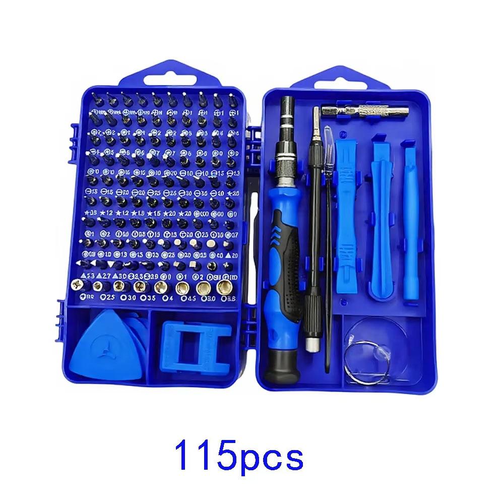 115 in 1 Multifunctional Screwdriver Set Electronics Repair Kit for PC Mobile Phone Household Tools Insulated screwdriver