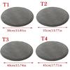 Universal Round Seat Cushions NonSlip Fabric Detachable Chair Pad For Indoor Outdoor Chairs