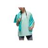 Jordan Loose Casual Round Neck Letter Print T-Shirt Women Tops Mint-Green DO5015-379