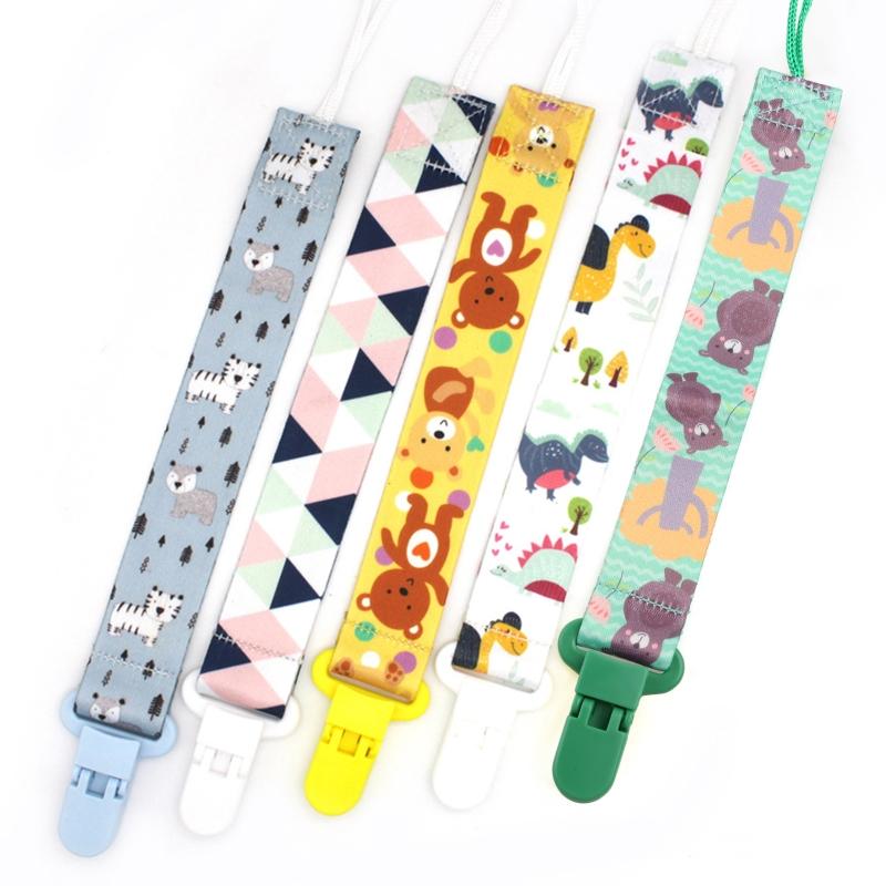 Multi Color Baby Pacifier Clips Holder Leash Teething Toy Teethers Baby Necessities for Boys and Girls Universal Lanyard