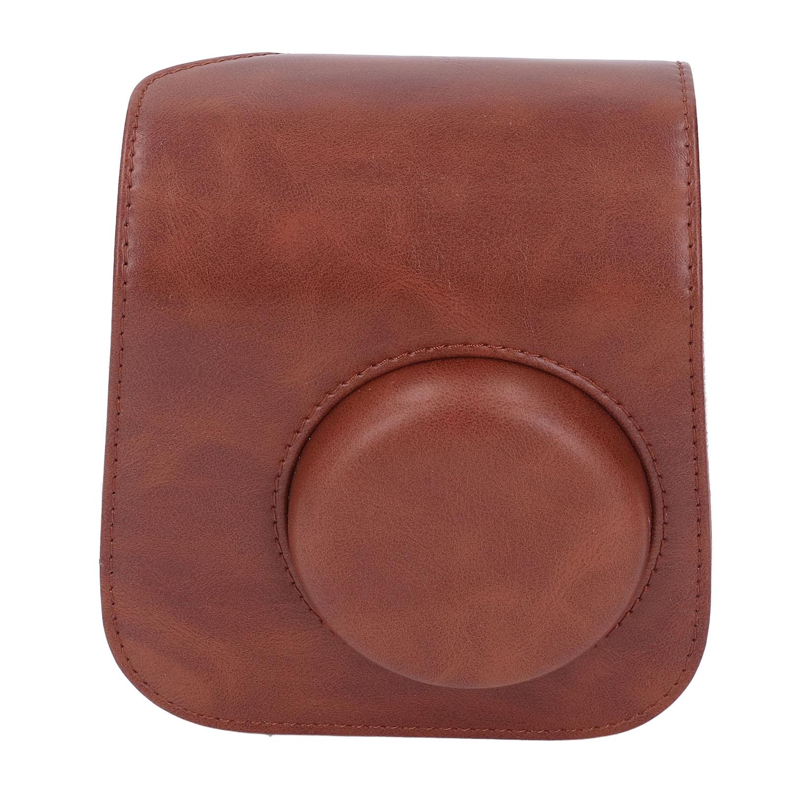 

Защитный чехол для моментальной камеры со съемным регулируемым ремешком, ретро, влагозащищенный, устойчивый к царапинам коричневый