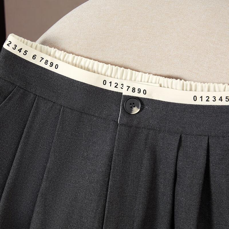 Tachi Women's Elastic Waist Drapey Suit Trousers