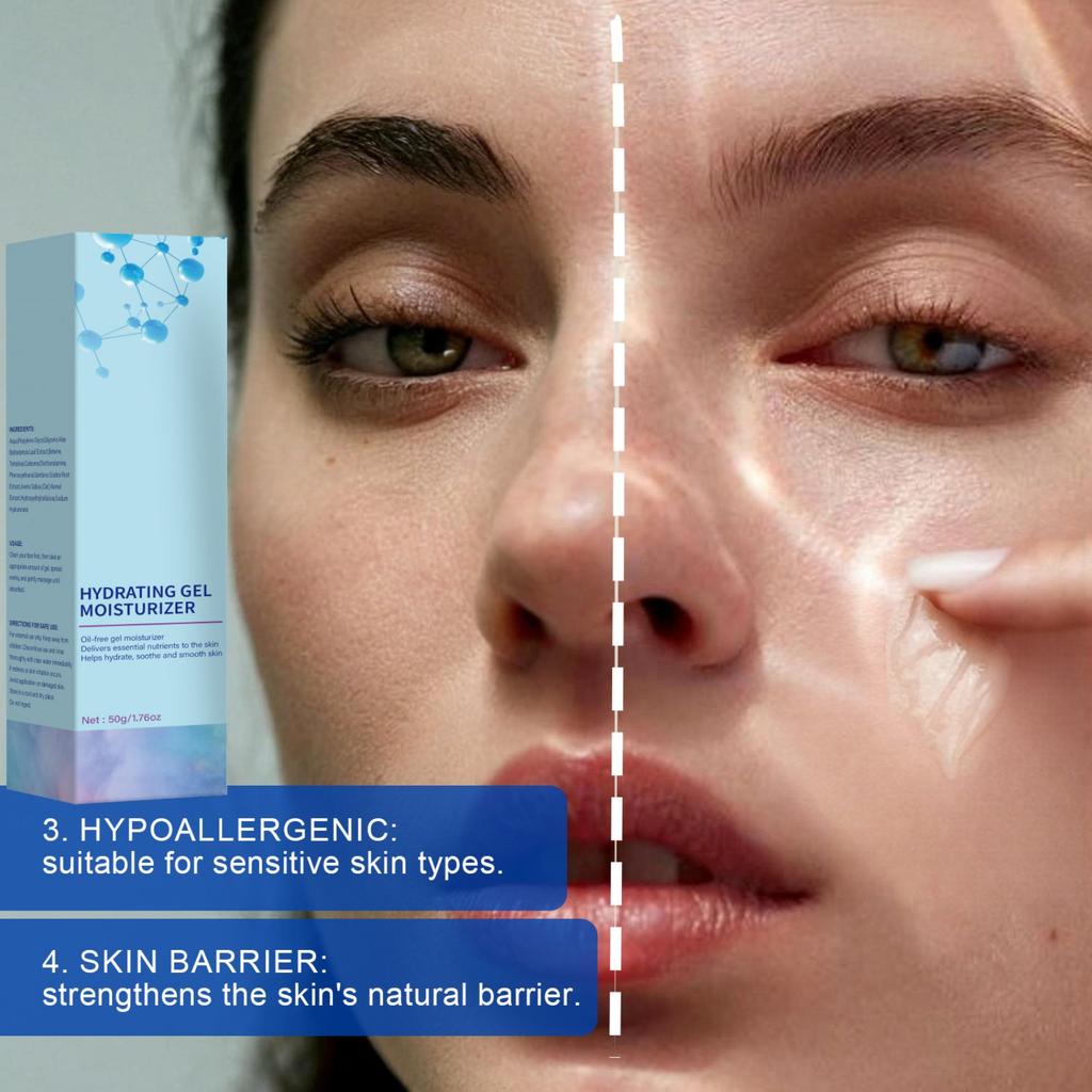 Electrolyte Moisturizing Gel Nourishing Deeply Moisturizing Soothing Lightweight Texture