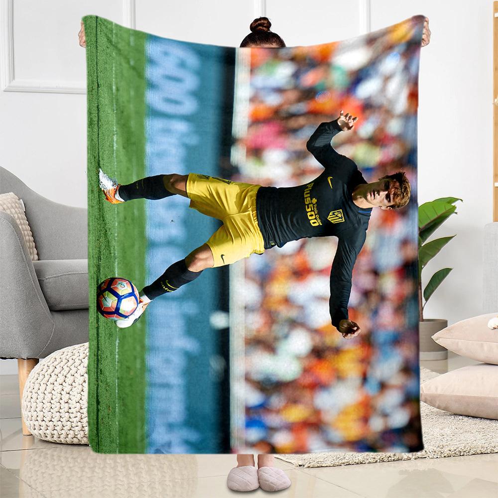 Player Celebration Blanket Durable Comfort Great for Office Bedding Sofa All-Season Use Modern Style Perfect Gift for Relatives and Friends