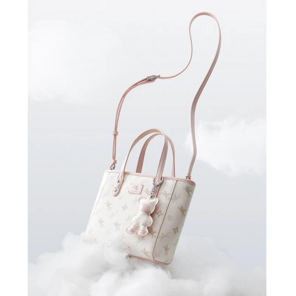 NUCELLE Women's Crossbody Bag, Handbag, Casual Bag, Pink, Small Size