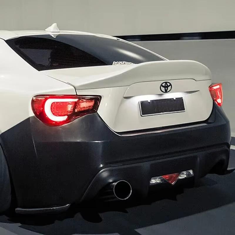 2012 2013 2014 2015 2016 2017 2018 2019 2020 Dla Dla Scion FR-S Toyota GT86 Subaru BRZ Tylny Spoiler Skrzydło Lip Z ABS Zestaw Karoseryjny