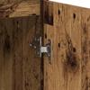 Sideboard with Drawer Rustic Wood Look 71 x 35 x 65 cm Engineered Wood
