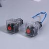 Magnetspulenstecker Hydraulikventil Transparent Spannung Universelles Zubehör DC24 Magnetventil Magnetventil