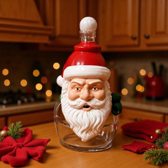 Jultomte Whiskeykaraff Rolig Jul Vinkaraff Julklappar till Pappa Make Pojkvän Bror