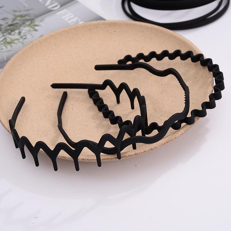 Matte Wave Unisex Headband for Long Hair & Makeup