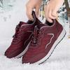 Two cotton shoes for the elderly cotton shoes winter velvet warm mother sports shoes middle-aged and elderly waterproof