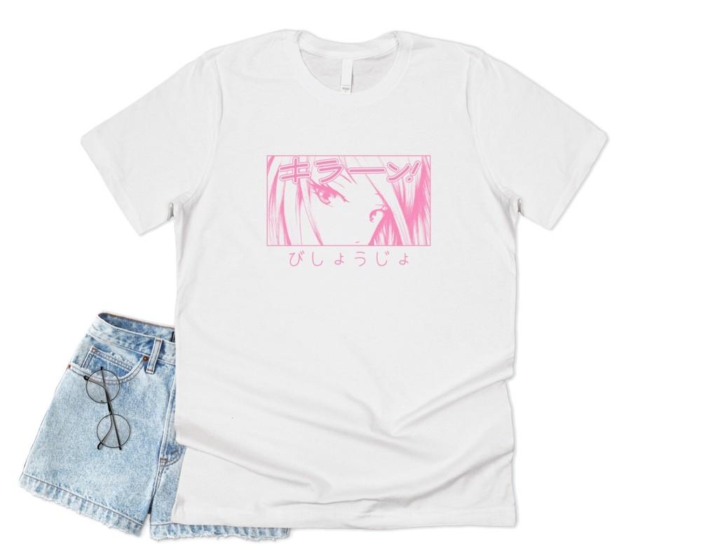 

Japanese Anime Eyes Graphic T-shirt Tee Manga Japan Art Cartoon 4XL