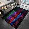 3D Print Gamer Controller Pattern Large Area Rug Carpet for Home for Living Room Bedroom Sofa Decor Floor Non-slip Kids Mat Gift