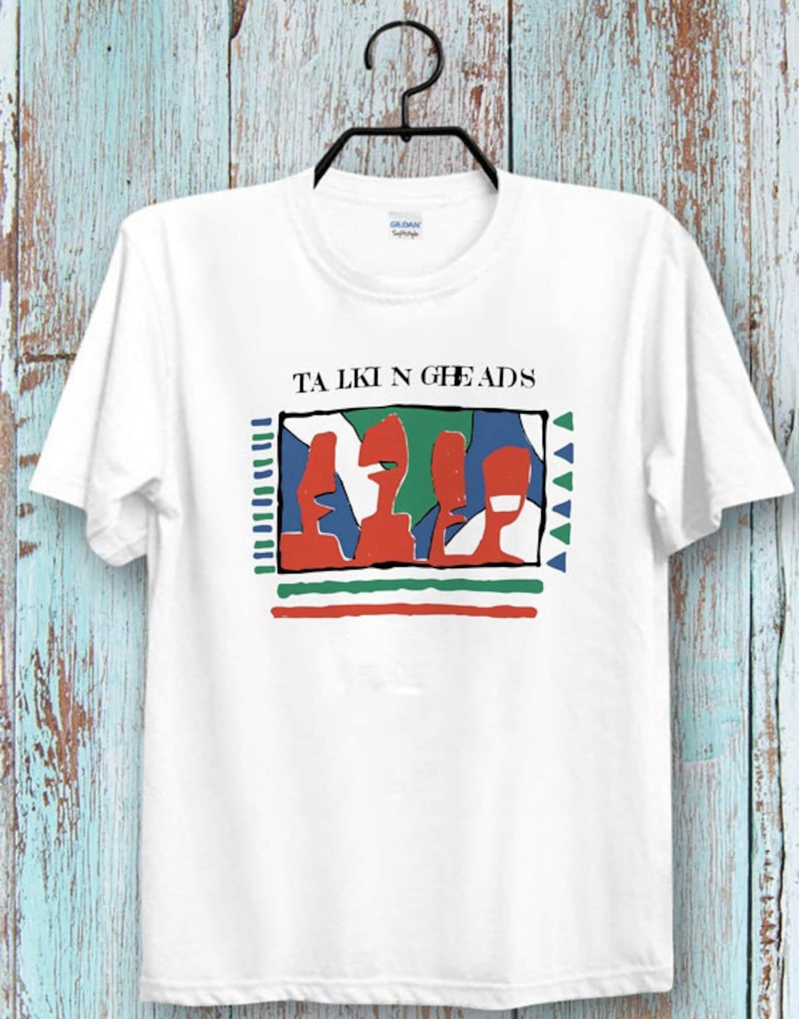 Talking Heads Anime Cartoon Exclusive Retro Music Cool Ideal Tee Top for Ladies and Gentlemen Unisex T shirt S