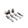 Pneumatic Electric Drill Conversion Kit: Square, Round, Hex Shank Connectors & Extension Rod for Hammer Drills