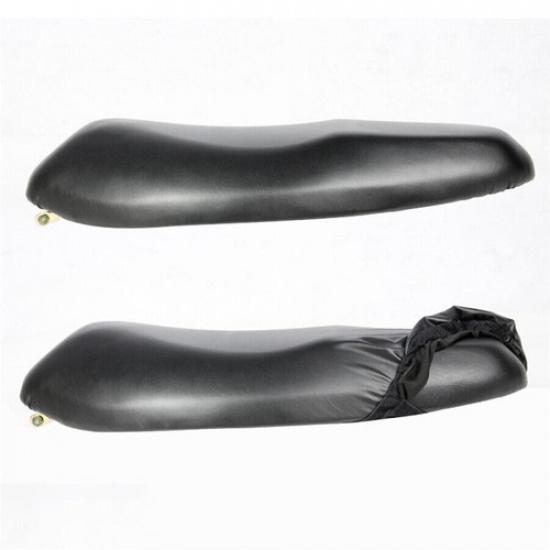 Schwarz XL Motorrad Moped Roller Fahrrad Sitzbezug Elastisch Wasserdicht Schutz