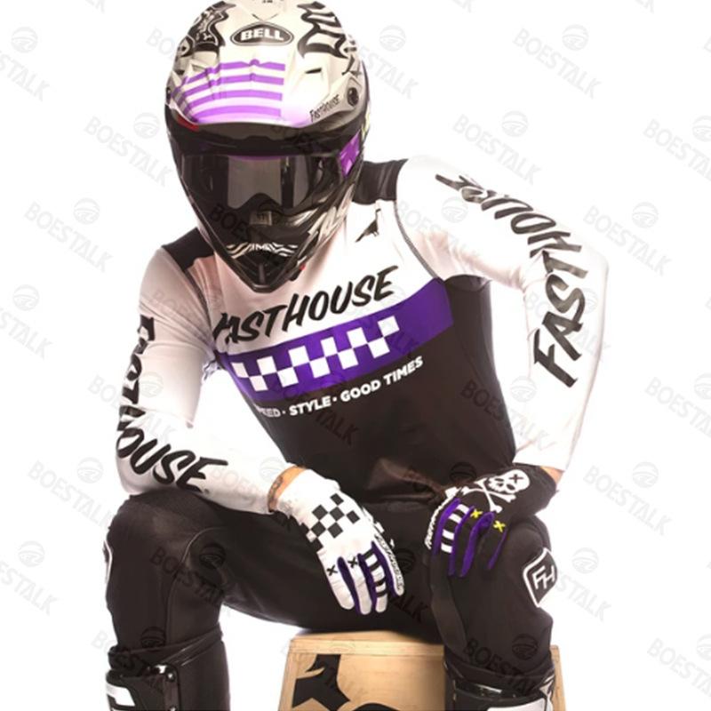 2024 nové pánské off-road motocyklové sportovní tričko FASTHOUSE horský bike MTB downhill oblek