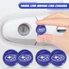 2/4/6Pcs Car Door Lock Keyhole Sticker Emblem Car Protective Sticker For STI BRZ Impreza Forester Legacy Outback Levorg Tribeca