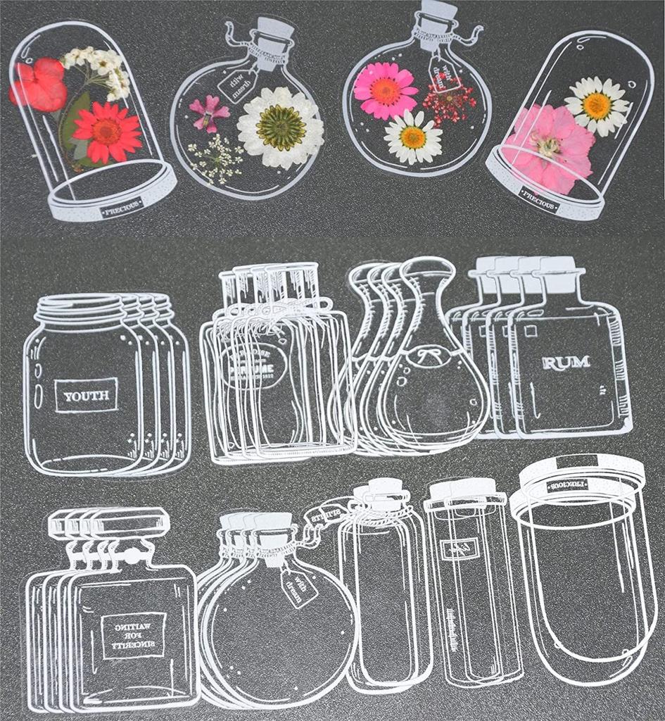 Flower Bookmark Maker Herbarium Bookmarks Flower Page Bookmark Pressed Flower Bookmark Transparent Dried Flower Bookmarks