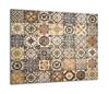 GLASS PROTECTIVE PLATE FOR STOVE 60x52 MOSAIC