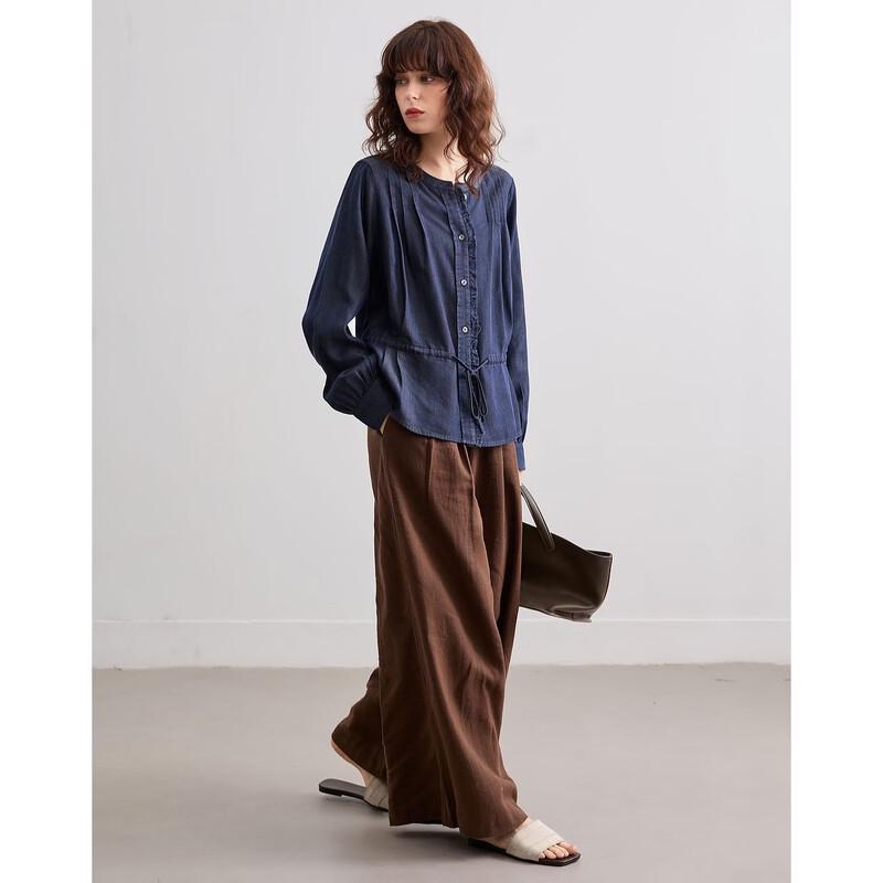 Women s Premium Lyocell Denim Shirt M