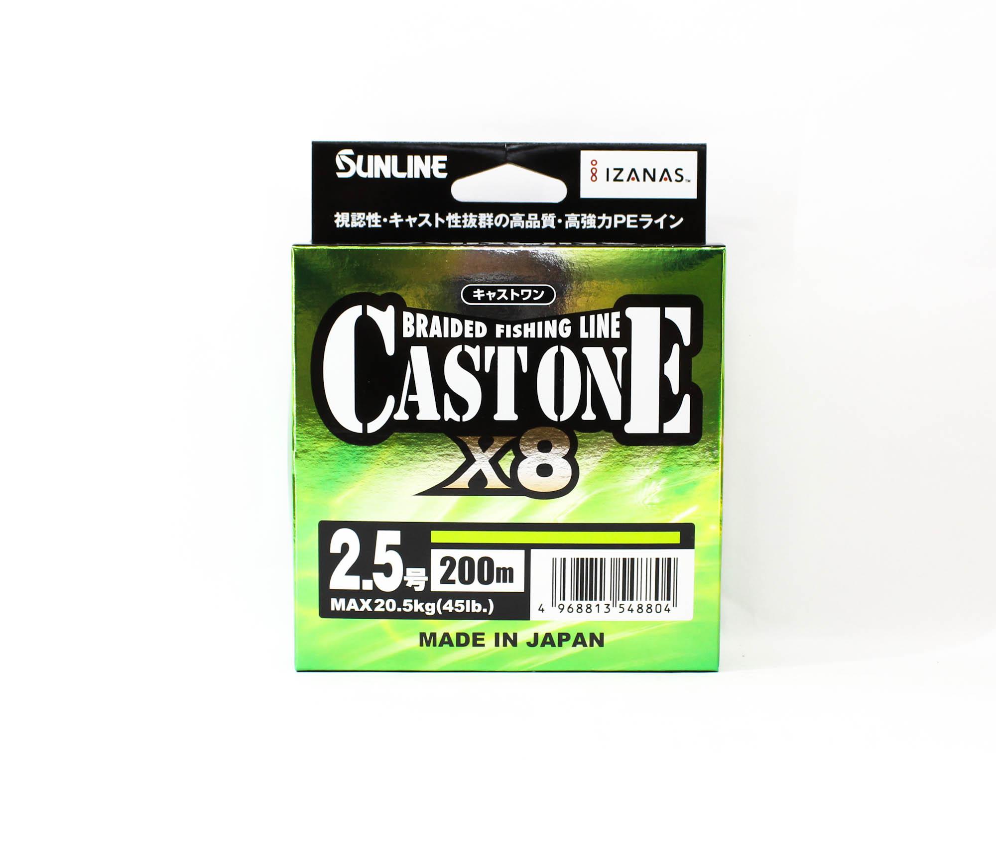 

Sunline P.E Line X8 Cast One HG 200M P.E 2.5 40lb Светло-зеленый (8804) светло-зеленый