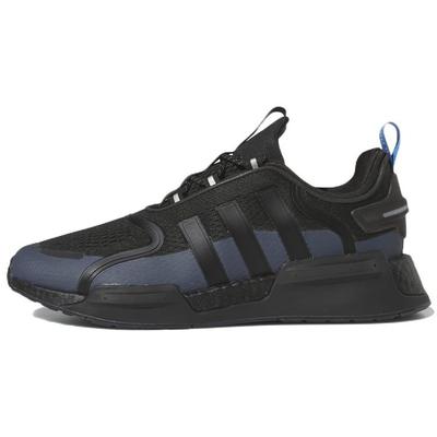 NMD_V3 Black Blue Metallic Unisex Sneakers Bright-Royal Silver-Metallic HQ4447