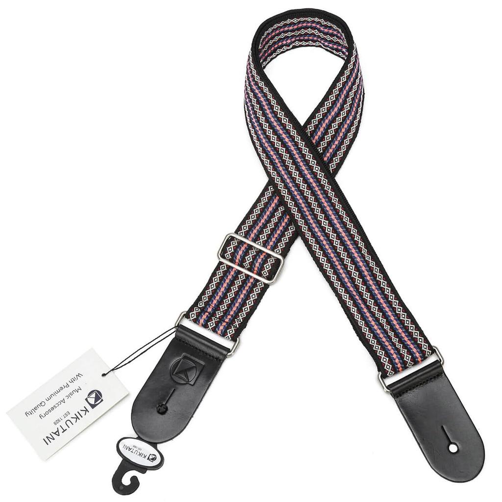 Kikutani 50mm KSTR-309 Guitar/Bass Strap, Wide, 950-1,620mm