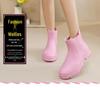 Women's Korean Style Chelsea Ankle Rain Boots - Versatile, Non-Slip, Waterproof Martin Boots.