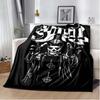 Coperta Band Ghost per Divano Letto Camera da Letto Soggiorno Rock Band Svedese Coperta Ufficio Coperta Coperta FilthHalloween Regalo Decorare