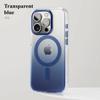 Premium Matte Clear For 17Air Magsafe Wireless Charge Case For iPhone 17 Pro Max Luxury Gradient Shockproof Magnetic Cover